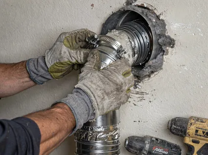Dryer Vent Hose Installation in Grove City