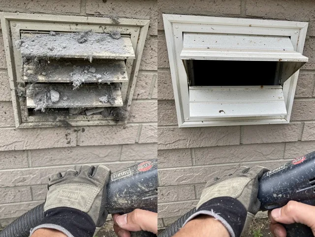 Professional dryer exhaust vent cleaning by Grove City Dryer Vent Cleaning in Grove City