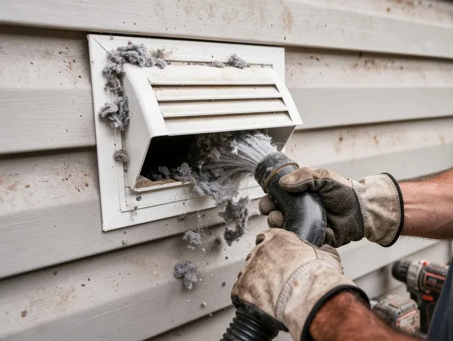 Professional dryer vent cleaning by Grove City Dryer Vent Cleaning in Grove City