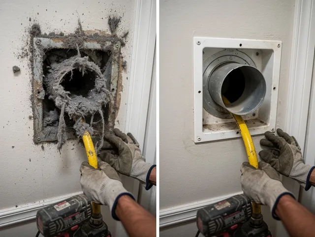 Expert gas dryer vent cleaning by Grove City Dryer Vent Cleaning in Grove City